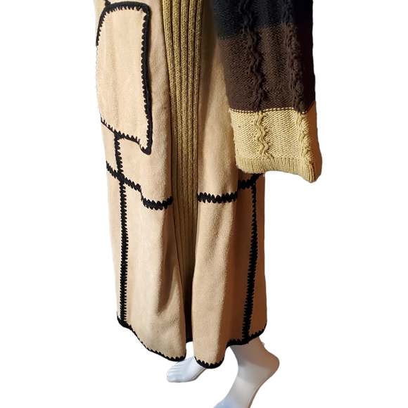 Vintage patchwork leather duster - Picture 6 of 16